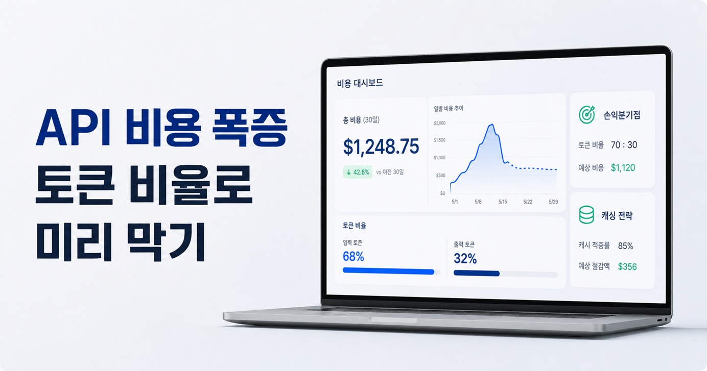 손익분기점 계산과 캐싱으로 비용을 미리 통제하는 방법